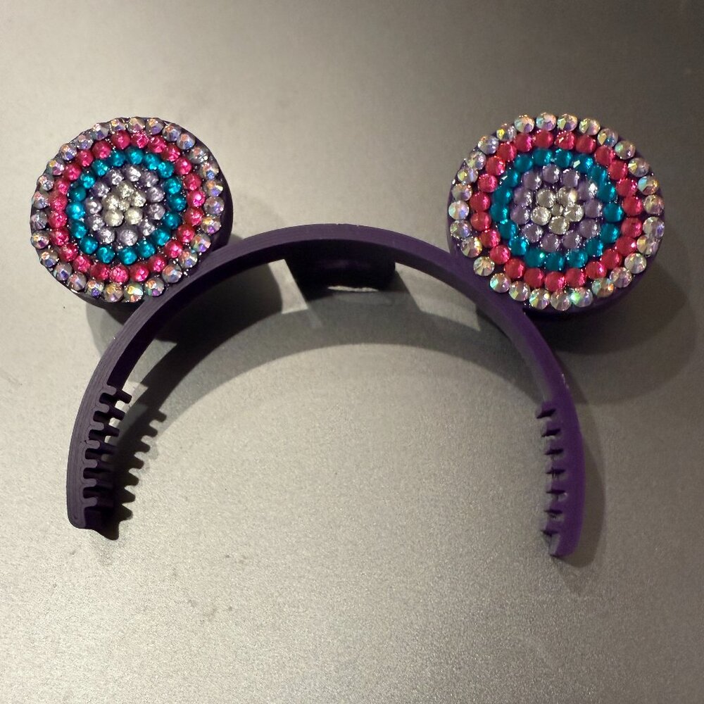 RHINESTONE MOUSE EARS FOR LABUBU